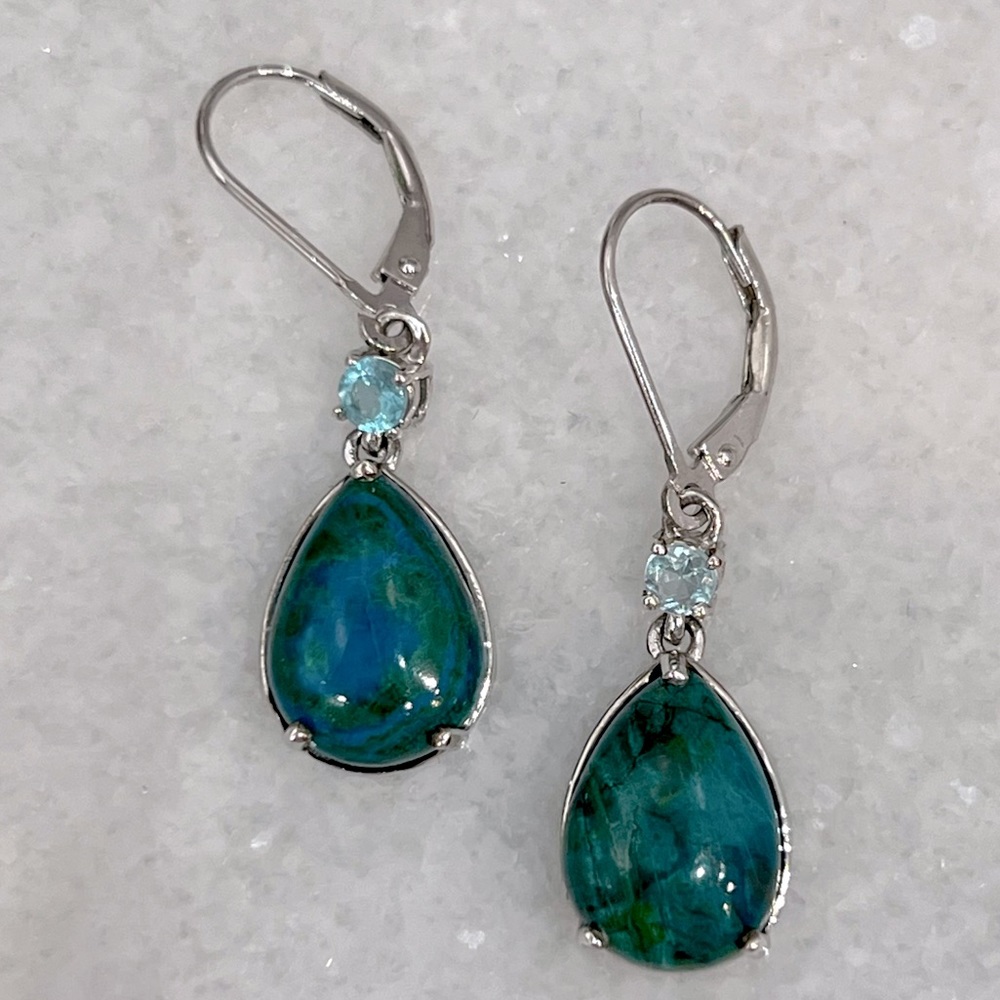 Table Mountain Shadowkite Madagascar Paraiba Apat… - image 4